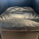 Fauteuil lc2 le corbusier en cuir noir