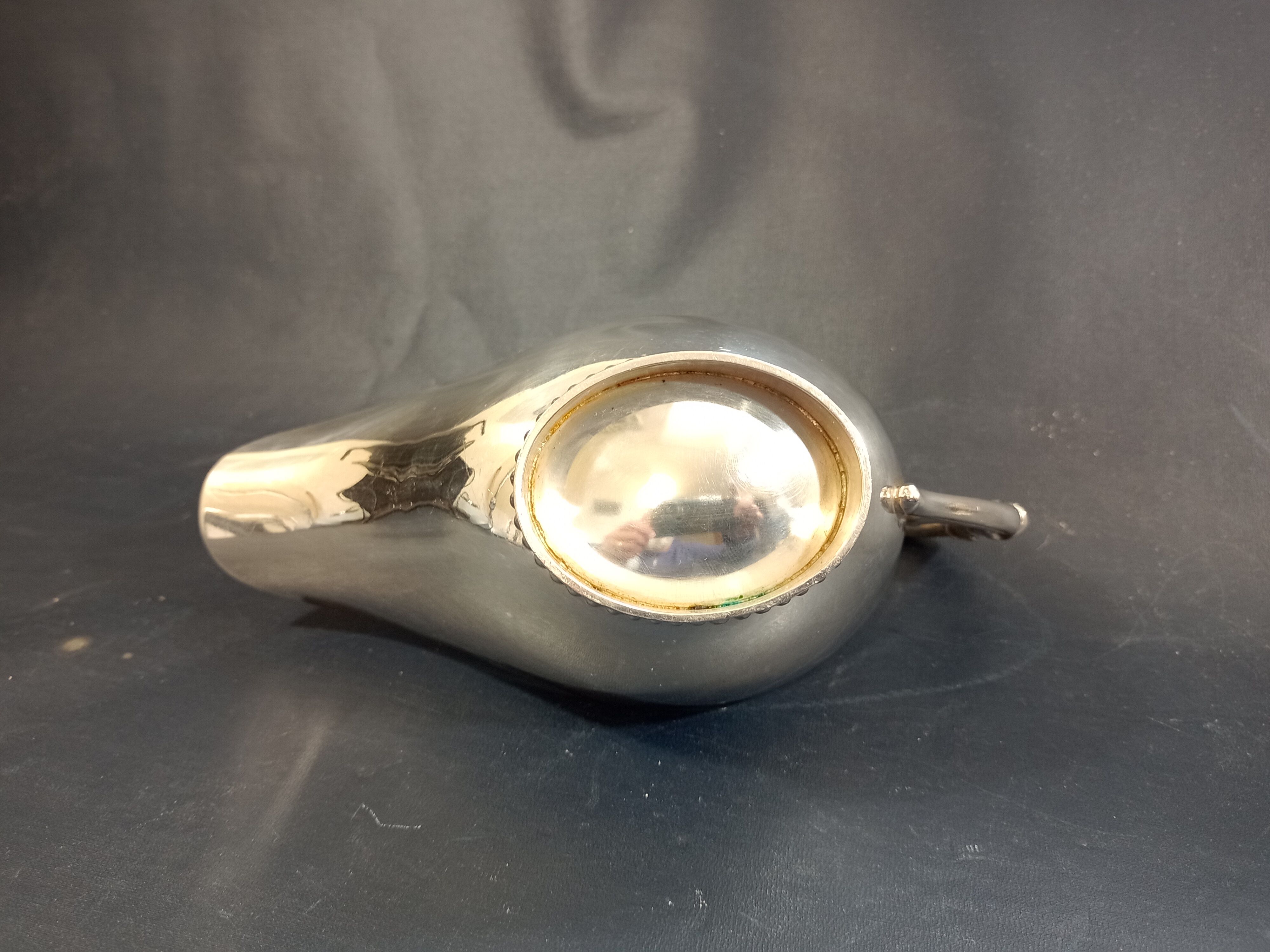 Silver metal sausage