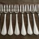 12 christofle spatours cake forks