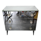 Venetian mirrored commode with 3 drawers