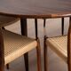 Niels Otto Møller Model 15 Dining Table with Six Model 78 Chairs, J.L. Møll