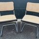 Pair of duo chairs B32 Marcel Breuer black