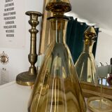 Conical glass decanter