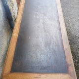 Industrial style oak desk