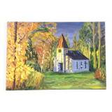Painting The Chapel in Autumn