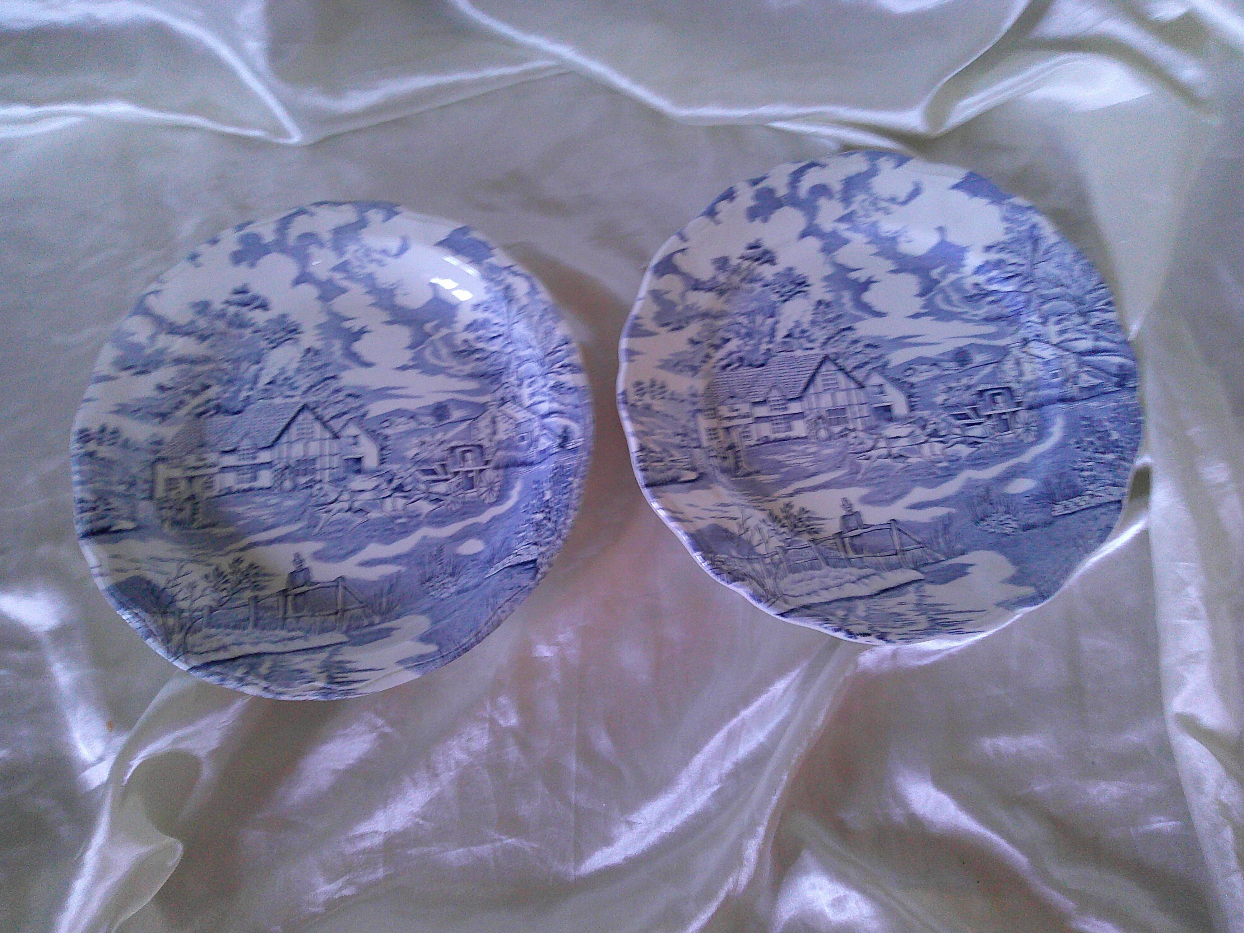 Luneville dish and plate