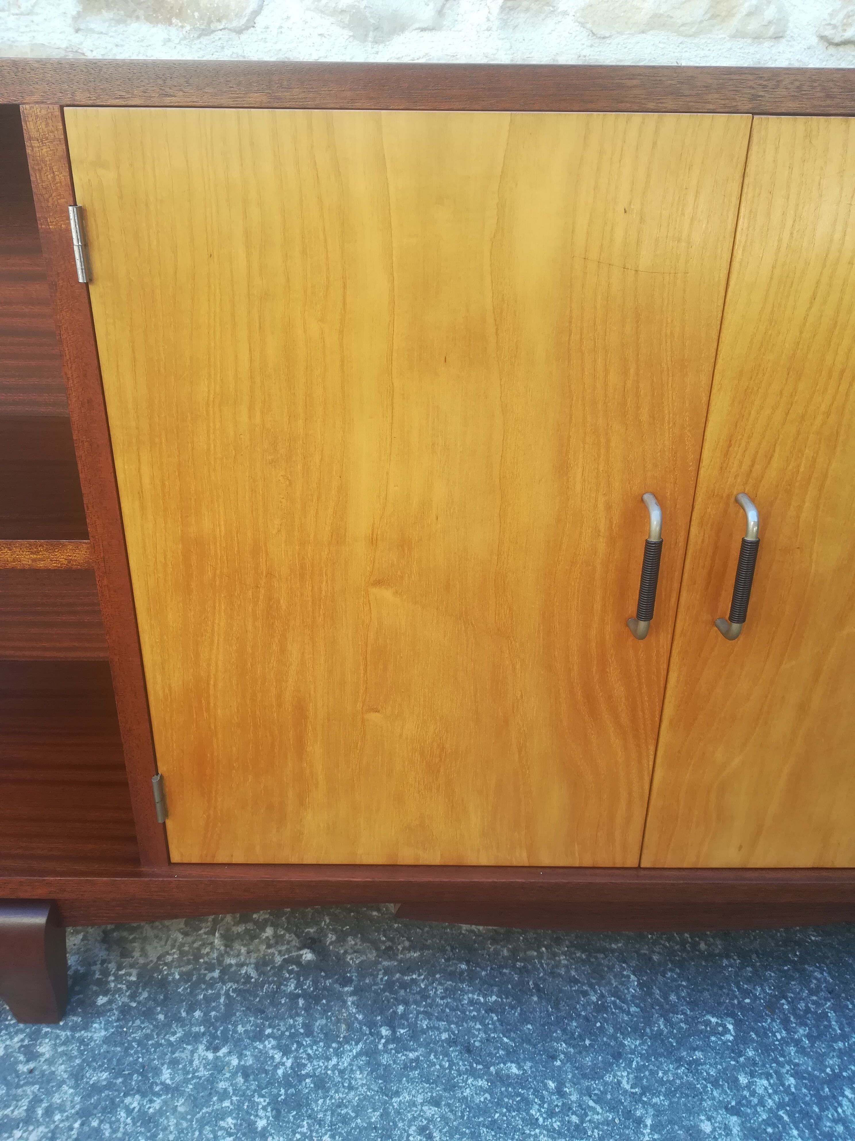 Vintage two-door enfilade