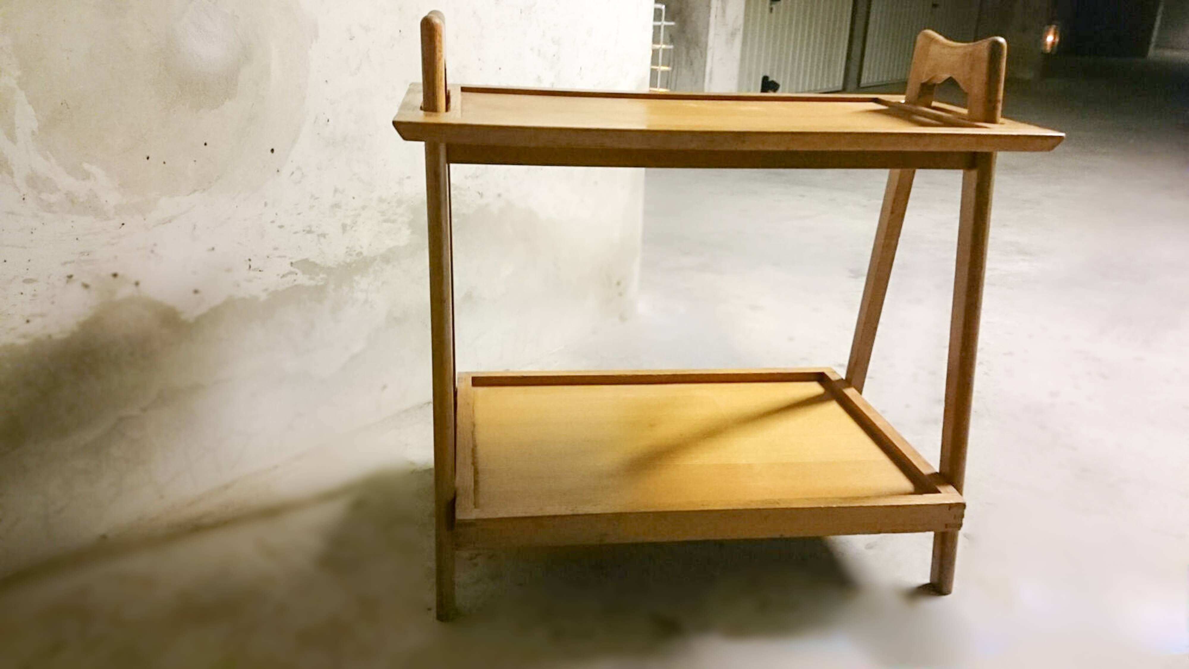 Vintage Scandinavian serving trolley
