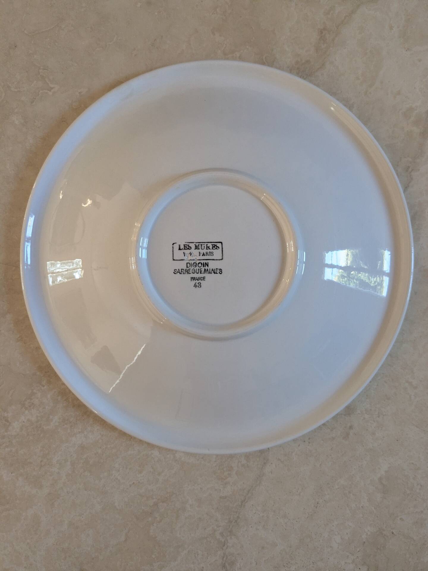 Plat de service Digoin Sarreguemines