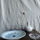Large fruit bowl, classic French glass dish