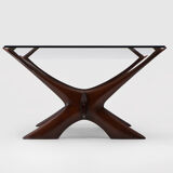 Illum Wikkelso teak coffee table edited by Soren Willadsen