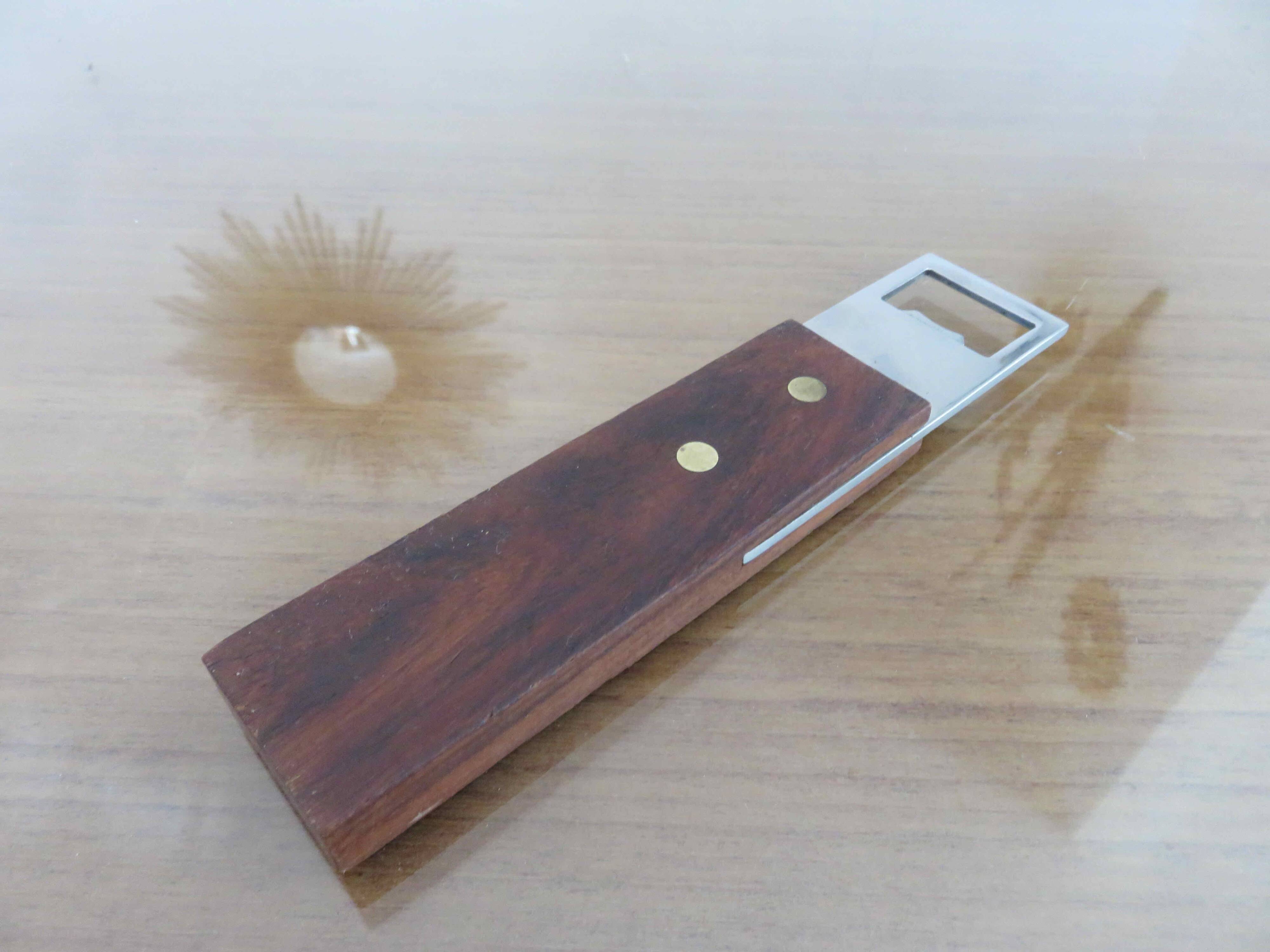 Scandinavian style bottle opener from the 60s and 70s