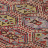 Anatolian handmade kilim rug 288 cm x 166 cm