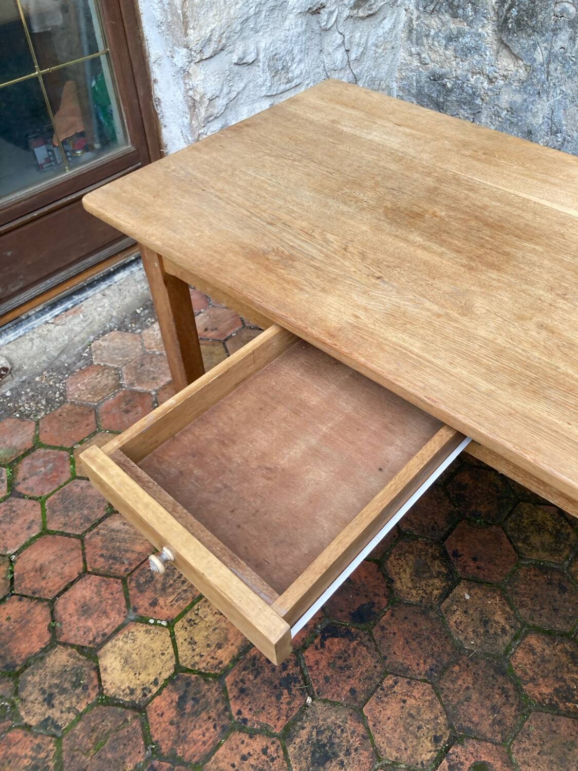 Vintage farmhouse table