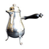 Silver metal chocolate maker