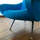 Pair of Italian armchairs