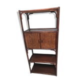 Library Vintage bamboo shelf colonial style