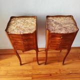 Pair of Louis XV style bedside tables