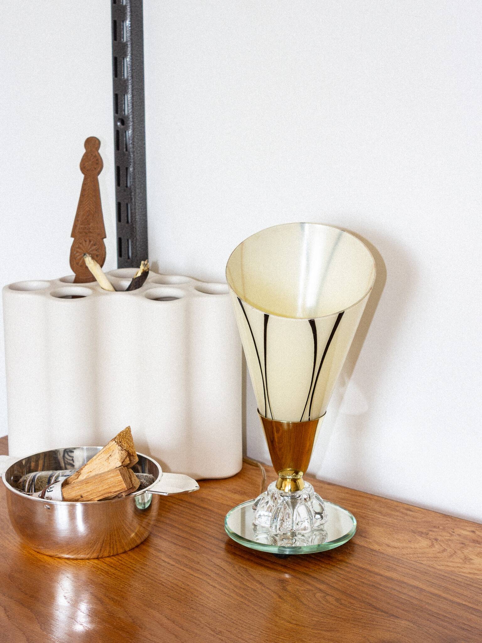 Tulip lamp or Art Deco torch – France – 1930s