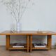 Table basse en orme 80'