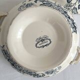 "Hawthorn" ironstone soup tureen, Longchamp earthenware factory
