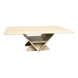 Travertine coffee table, Italy 1970