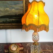 Lampe des années 70 en forme d'ananas