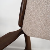 Walnut chair, Danish design, 1960s, designer: Erik Buch