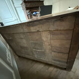 Large Louis-Philippe chest of drawers in solid oak - 140 cm