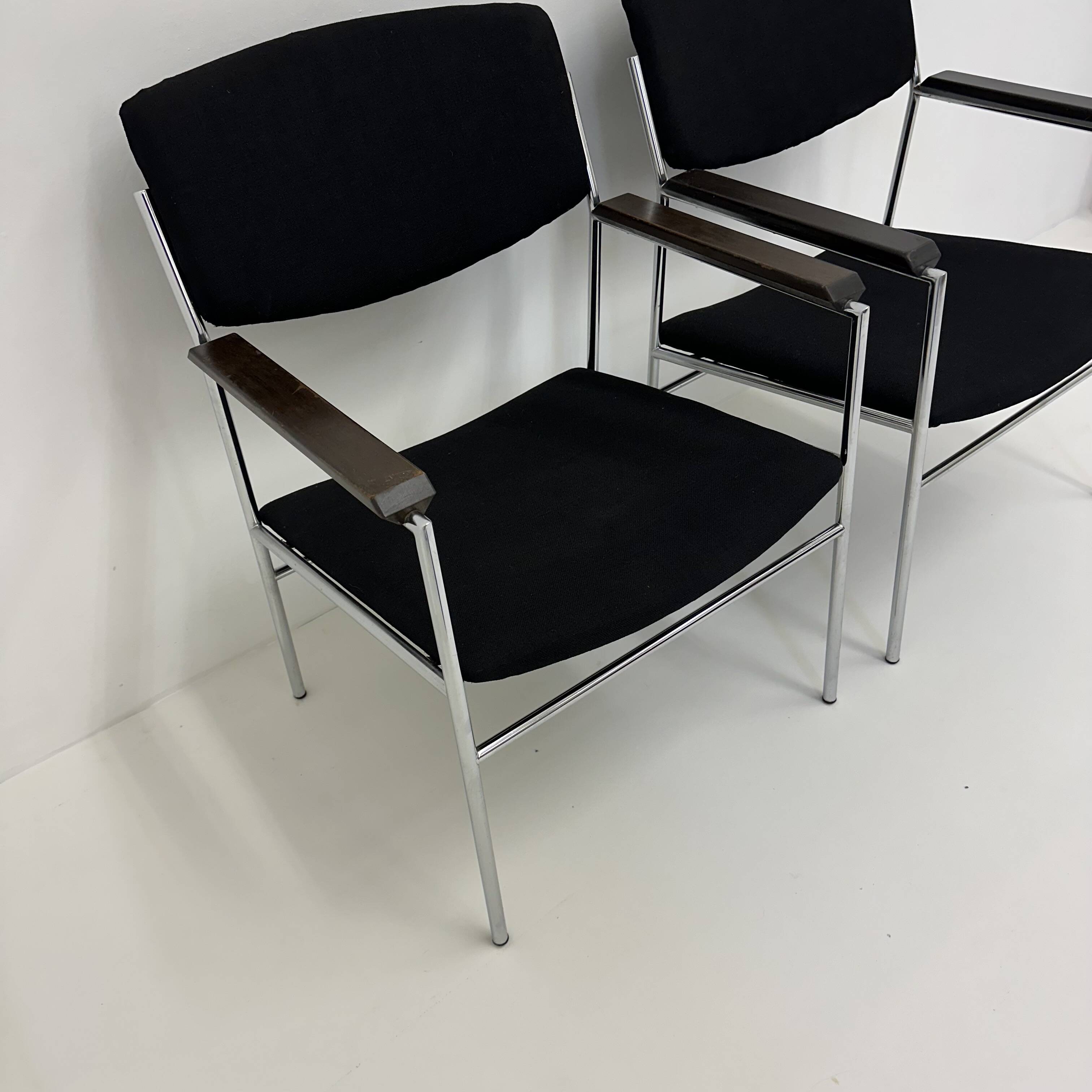 Gijs van der Sluis Minimalist Lounge chair , 1970s