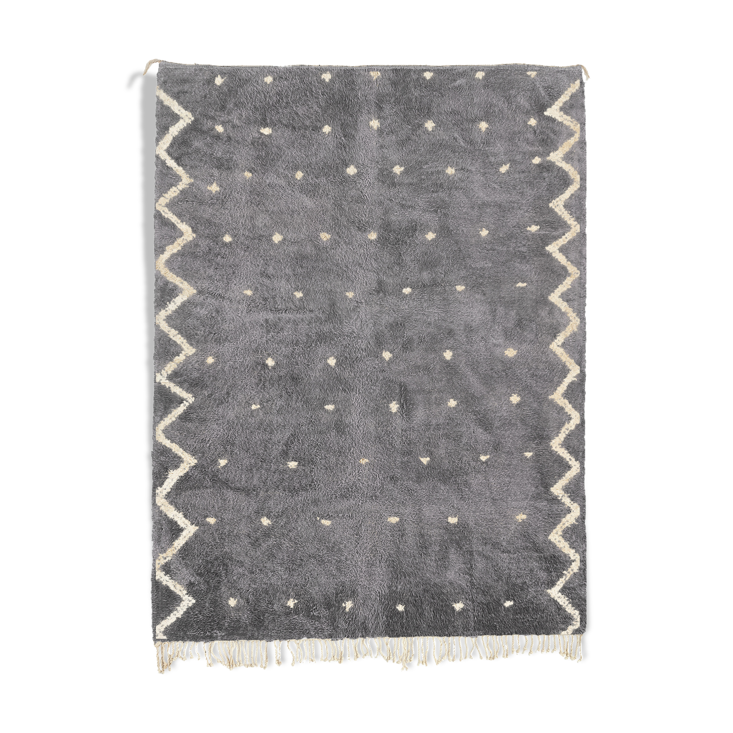 Modern Moroccan carpet grey
