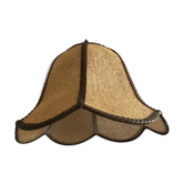 Hanging in wicker and rope-shaped petals