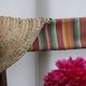 Old wooden folding chair