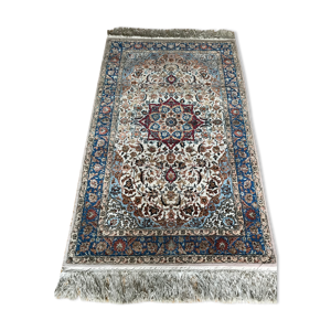 Tapis d'orient en soie