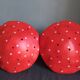 Paire de lampes champignon Heico vintage