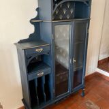 Glass bookcase