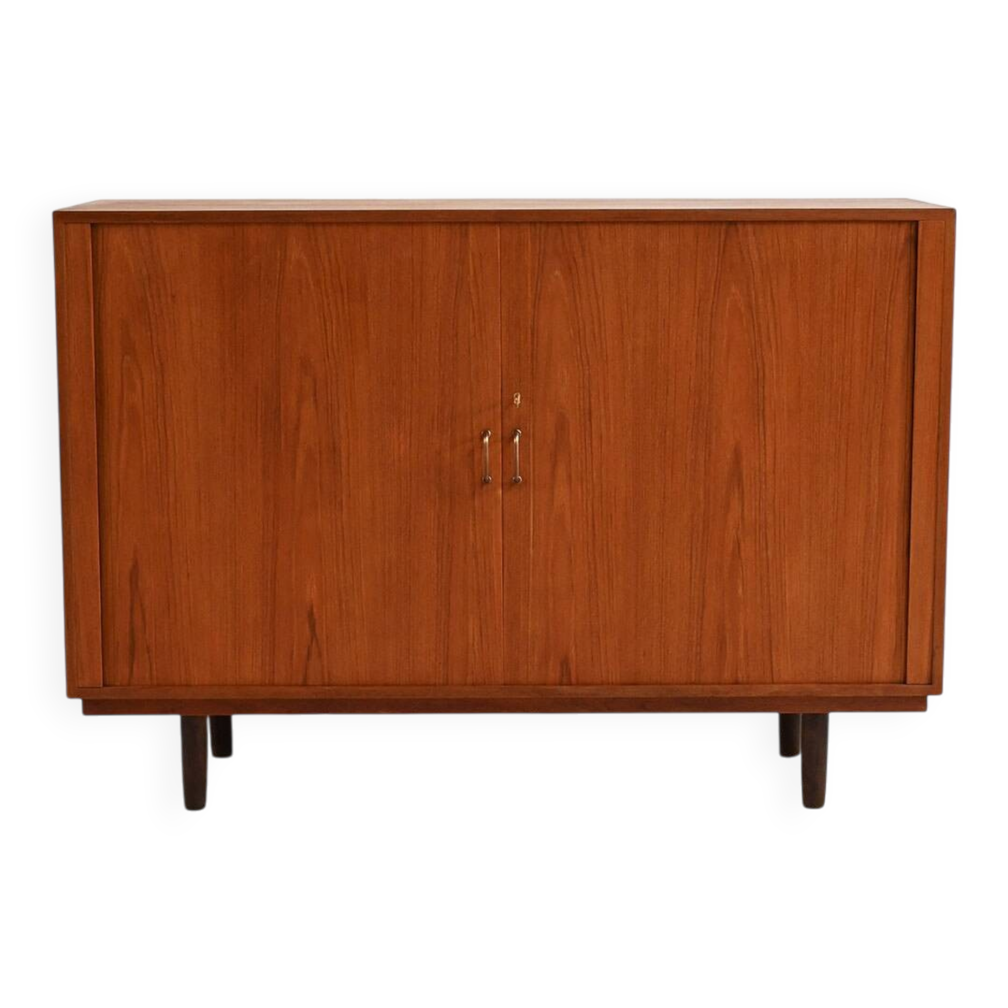Scandinavian teak highboard 1950s