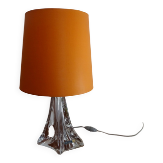 Lampe en cristal Daum France, 1960