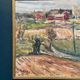 Original Swedish Oil on Panel – “Landscape” by Alexander Roos (1895–1973) – Signed – Vintage & Framed – 48 × 41 cm