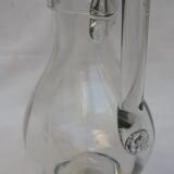 Carafe en verre soufflé