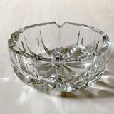 Large Saint Louis crystal ashtray or pocket emptier, ambassador model