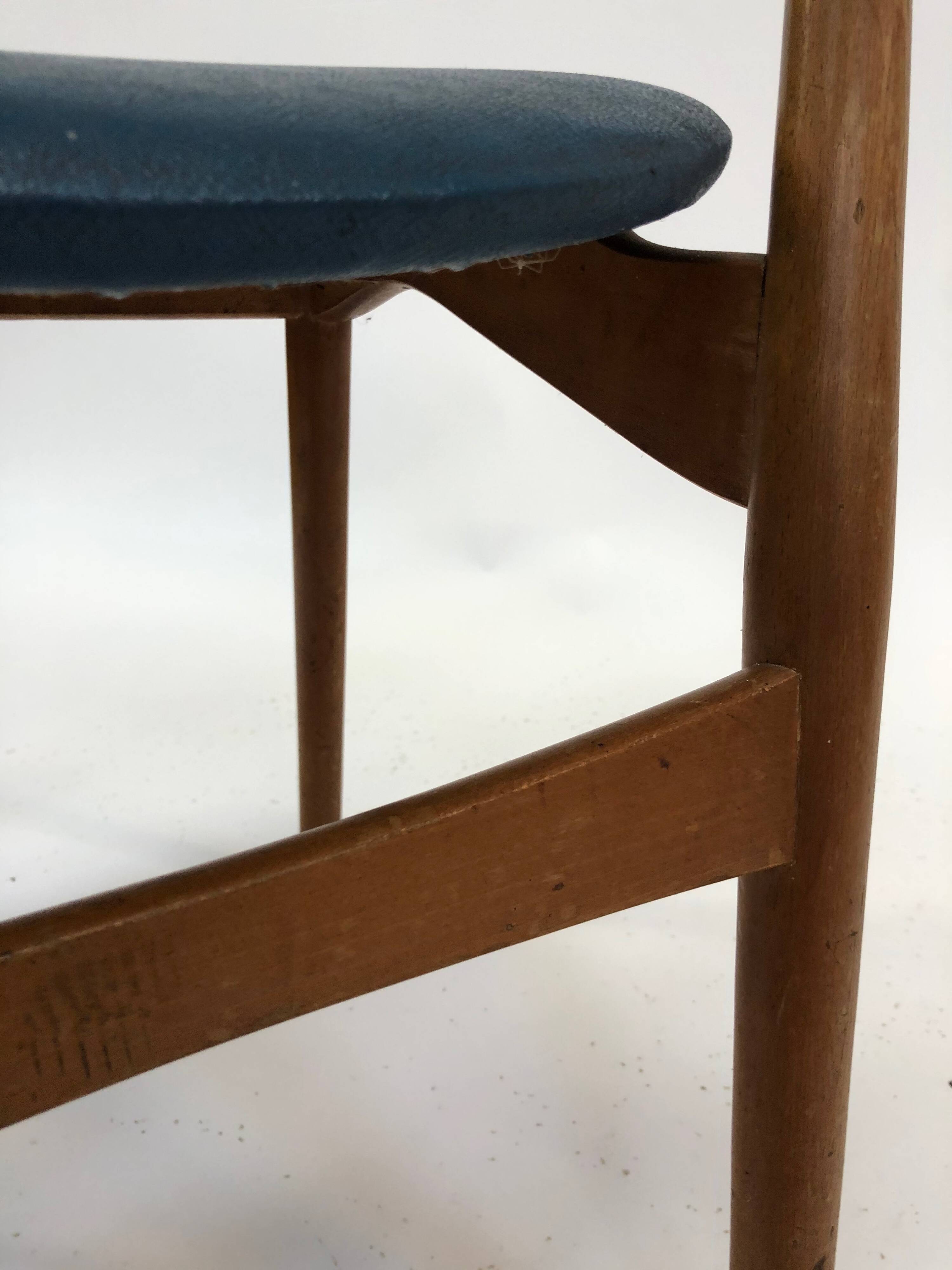 Vintage chair Helge Sibast Model No. 7 teak