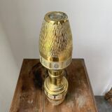 Duo de vases laiton repoussé