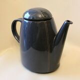 Vintage teapot design Thomas Germany oil grey color