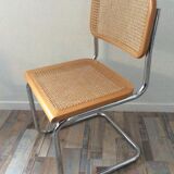 Lot of 4 chairs Marcel Breuer Cesca B32