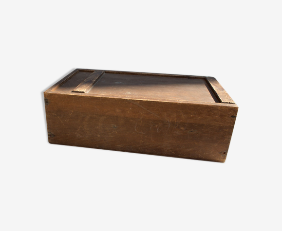 Boîte avec couvercle glissante 35 cm large