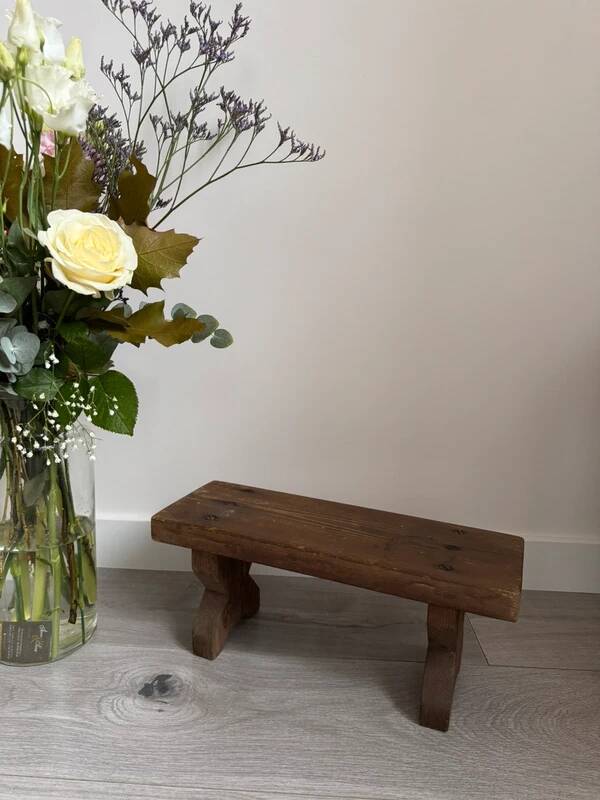 Vintage wooden stool