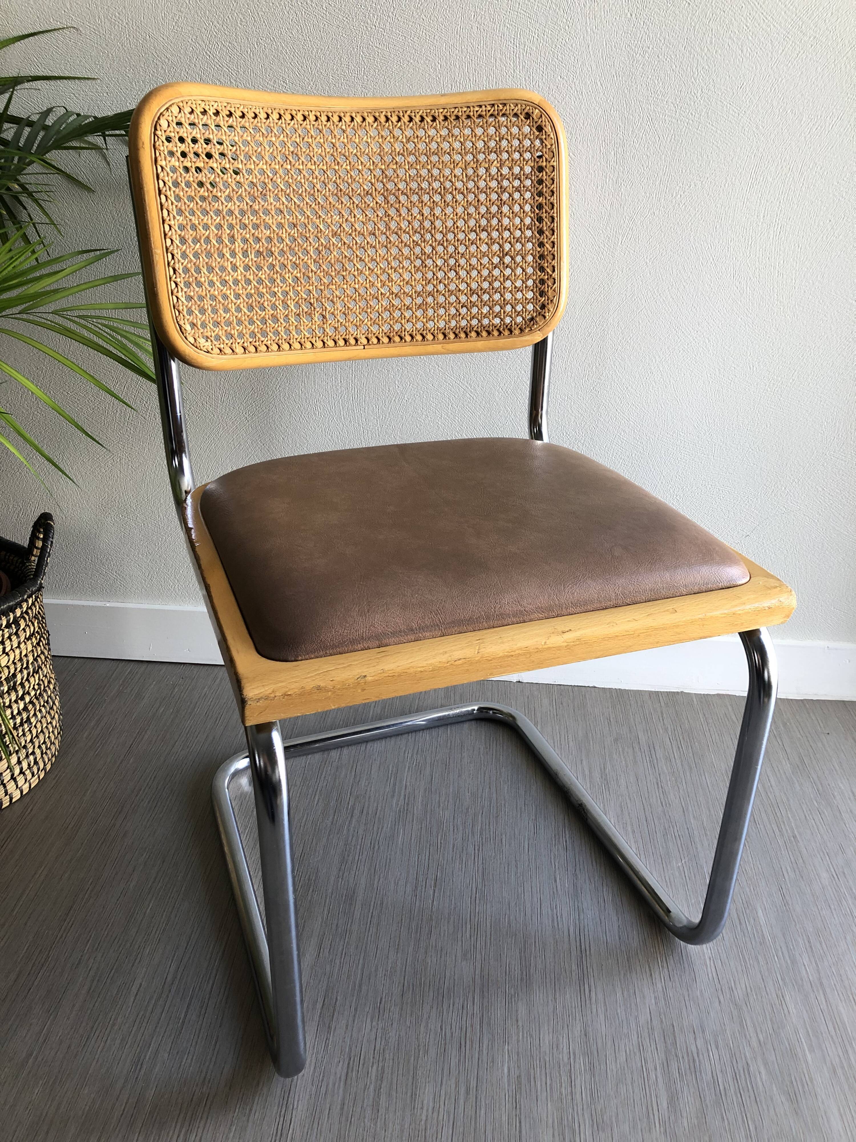 Chair cesca B32 by Marcel Breuer