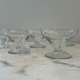 5 aperitif glasses