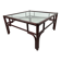Table basse en bambou moderne du milieu du siècle par Gervasoni
